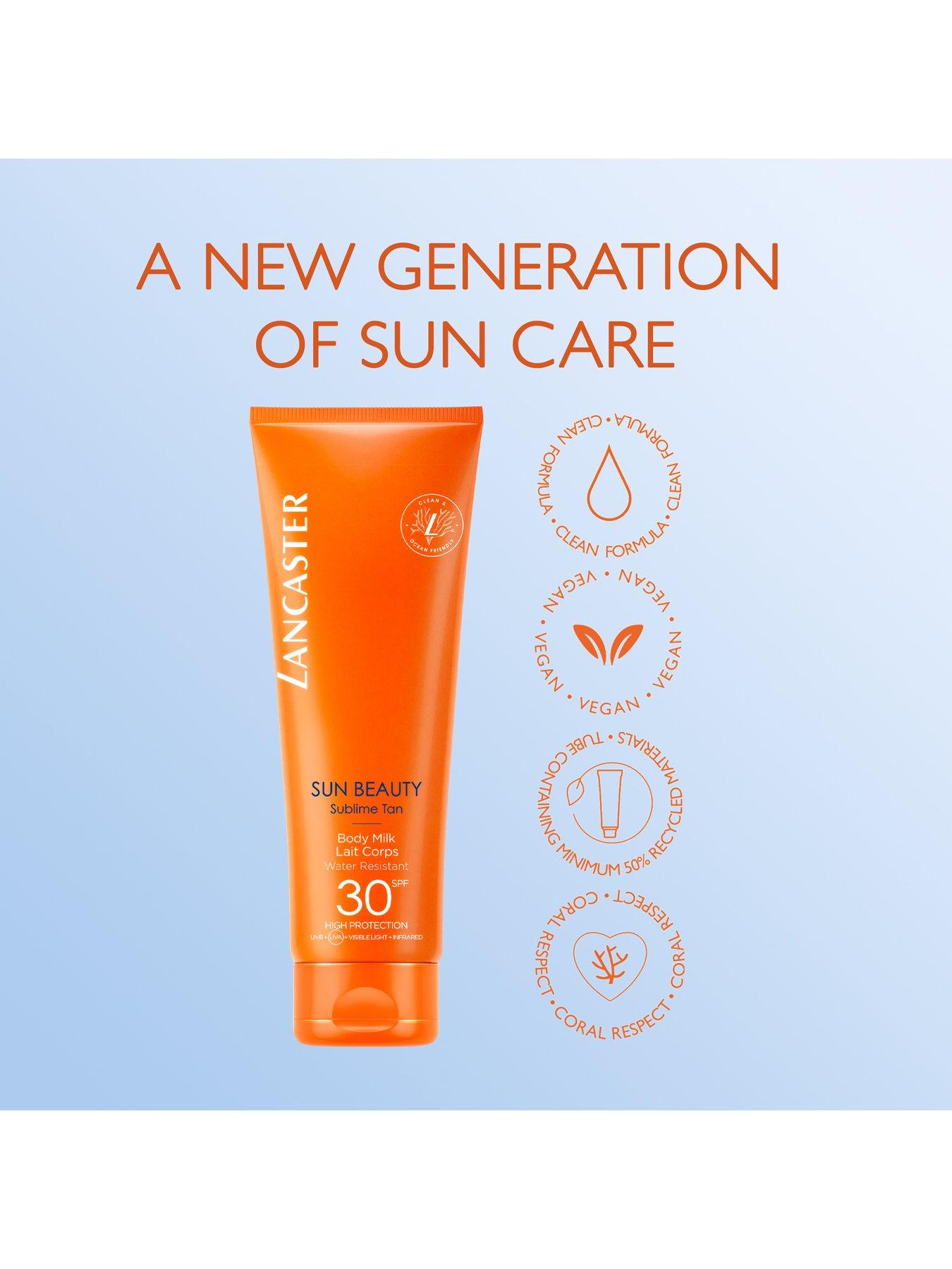  image of lancaster-sun-beauty-body-milk-spf30-250ml