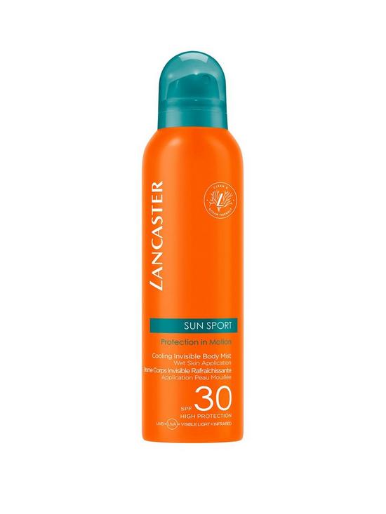 front image of lancaster-sun-sport-cooling-invisible-body-mist-spf30-200ml