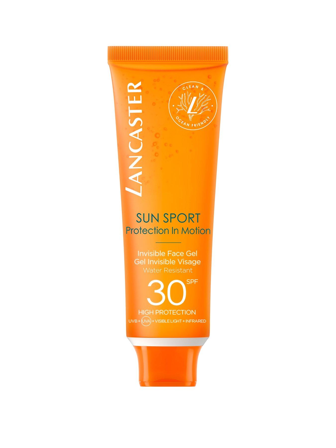 front image of lancaster-sun-sport-invisible-face-gel-spf30-50ml