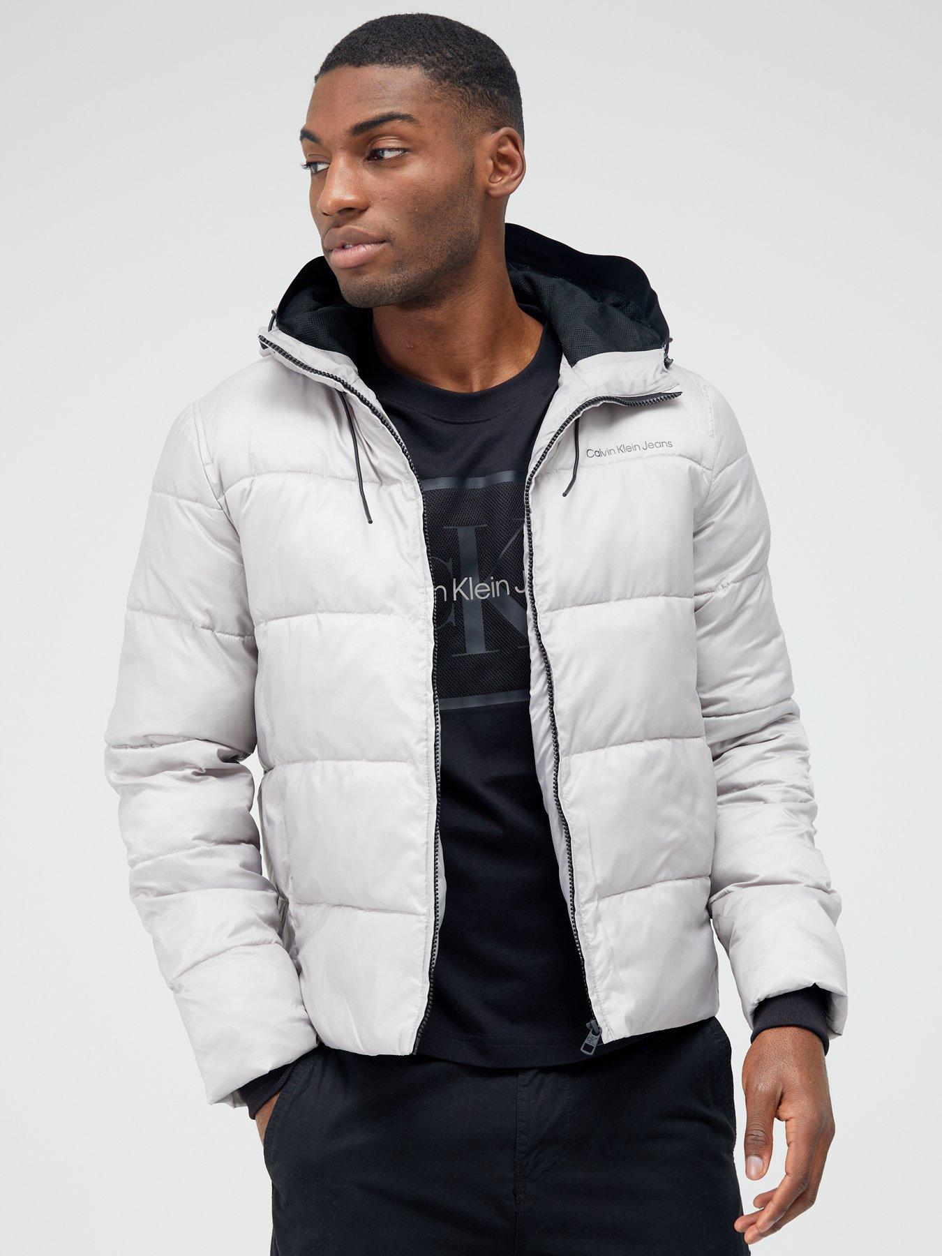 Calvin klein jeans hot sale padded hooded jacket