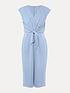  image of phase-eight-adelaide-tie-front-dress-pale-blue