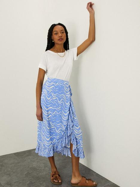 monsoon-wrap-wave-print-midi-skirt