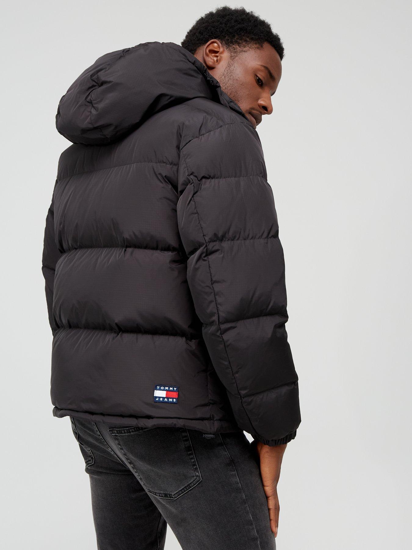 Tommy jeans store puffer jacket black