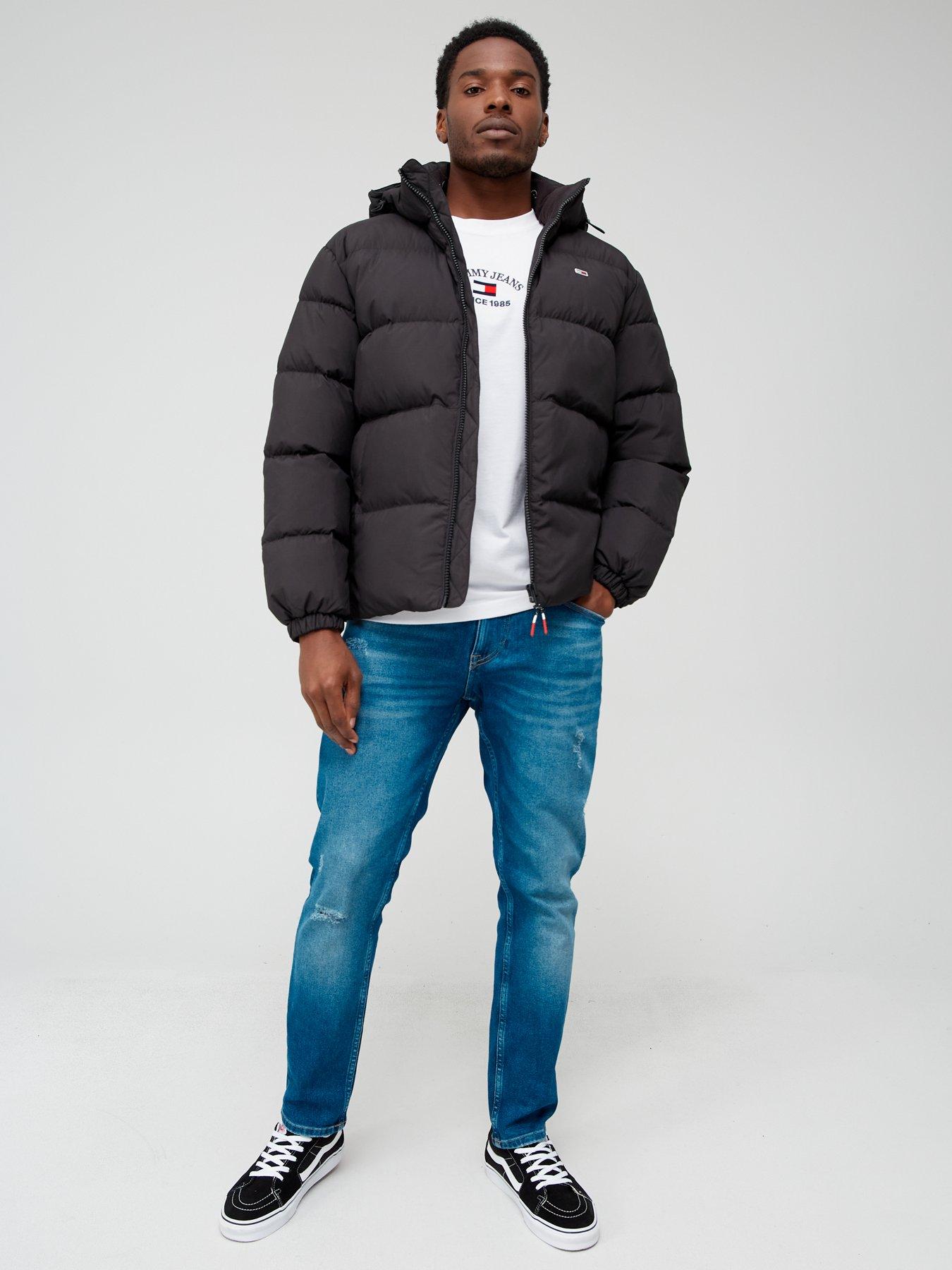 Tommy Jeans Essential Down Jacket, Black