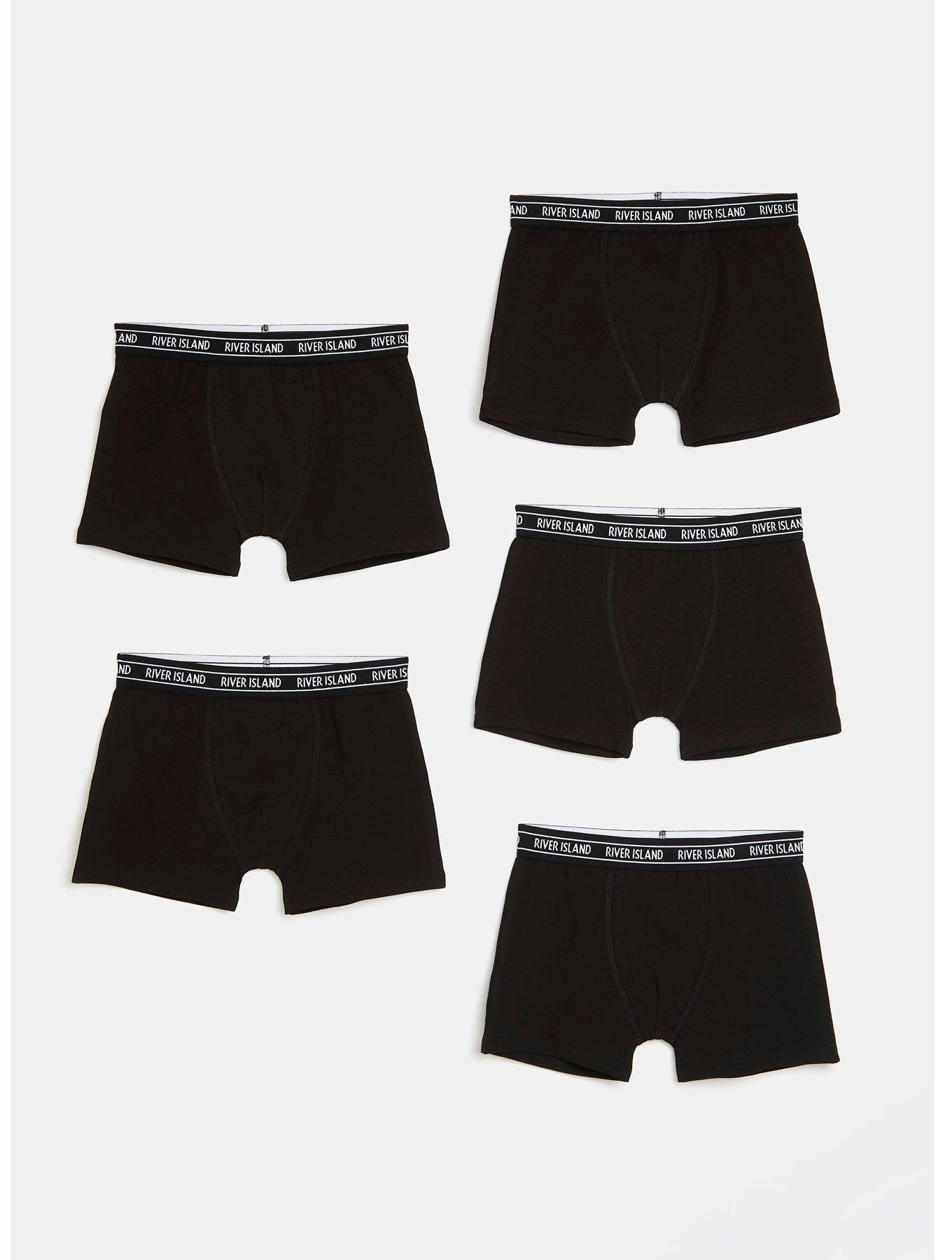 Calvin Klein Girls 2 Pack Shorty Briefs - White/Black