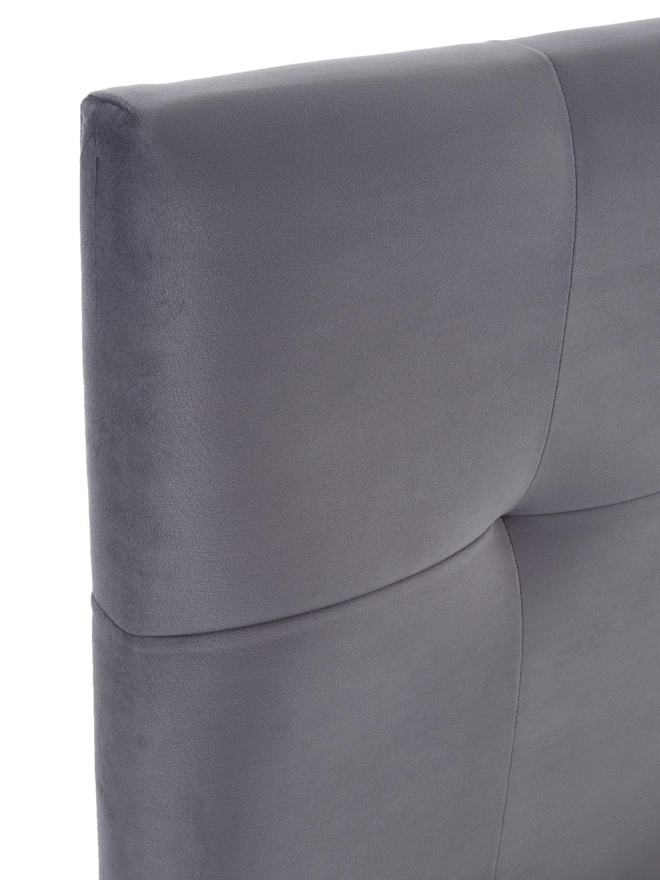Image 3 of 4 of Airsprung Viva Fabric&nbsp;Headboard - Grey&nbsp;- FSC&reg; Certified