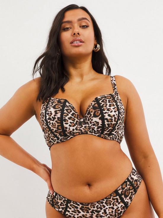 front image of figleaves-curve-hollywood-leopard-print-underwired-balcony-bra-animal