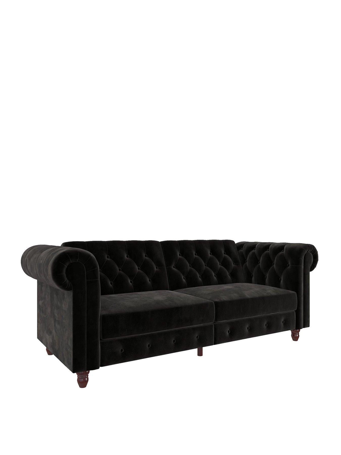  image of very-home-felix-chesterfield-sofa-bed