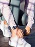  image of reflex-active-series-3-smart-watch-with-floral-detail-colour-screen-crown-navigation-and-nude-pink-strap