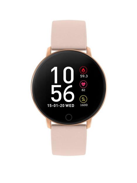 reflex-active-series-5-smart-watch-with-heart-rate-monitor-colour-touch-screen-and-nude-pink-silicone-strap