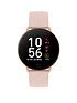  image of reflex-active-series-5-smart-watch-with-heart-rate-monitor-colour-touch-screen-and-nude-pink-silicone-strap