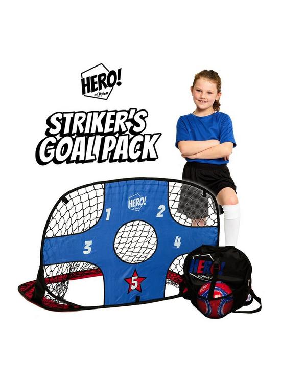 front image of football-flick-hero-strikers-goal-pack-aged-3-7-years
