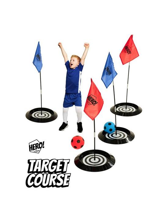 front image of football-flick-hero-target-course-aged-3-7-years