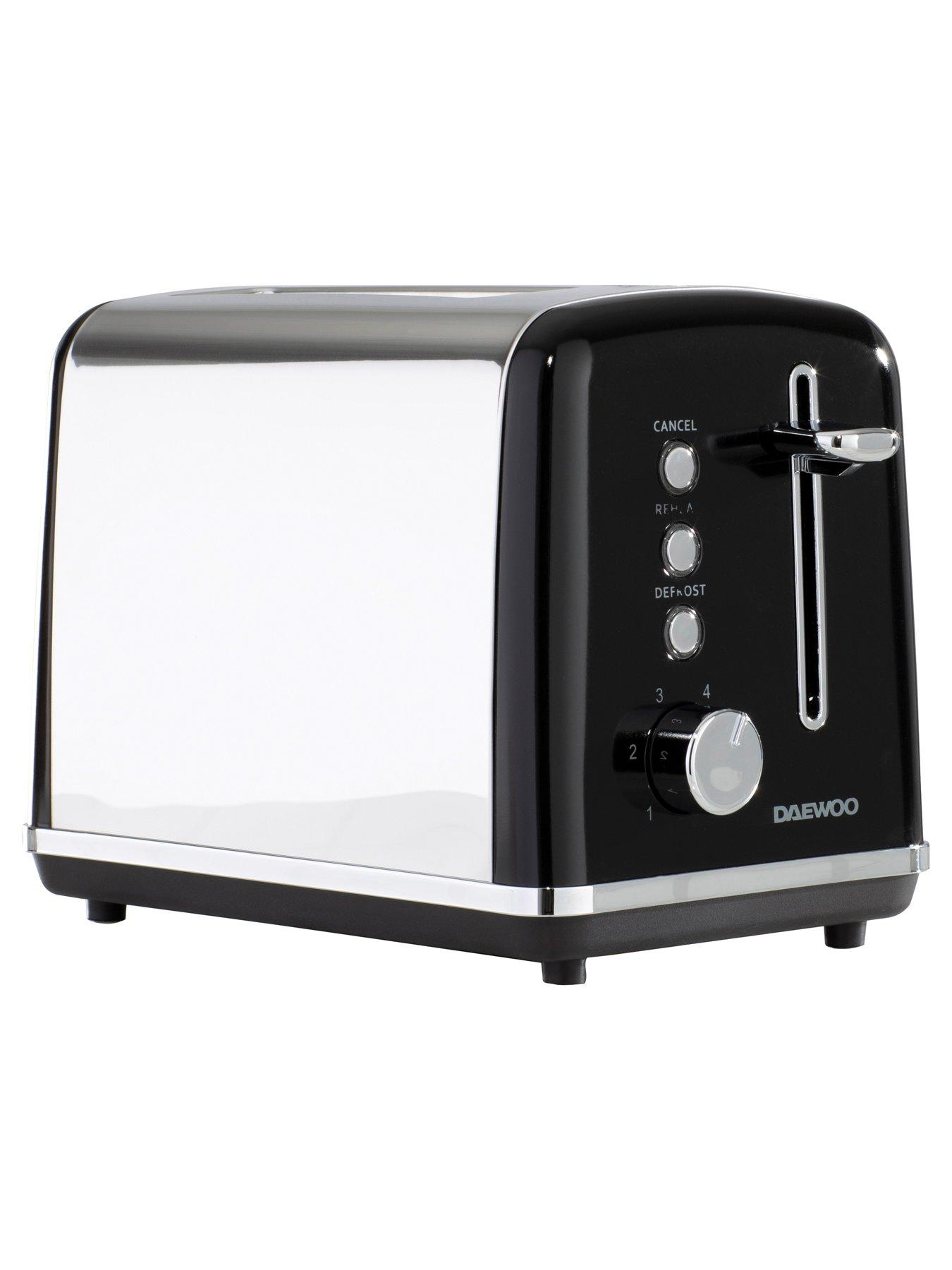  image of daewoo-kensington-jug-kettle-2-slice-toaster-amp-microwave-triple-pack-black