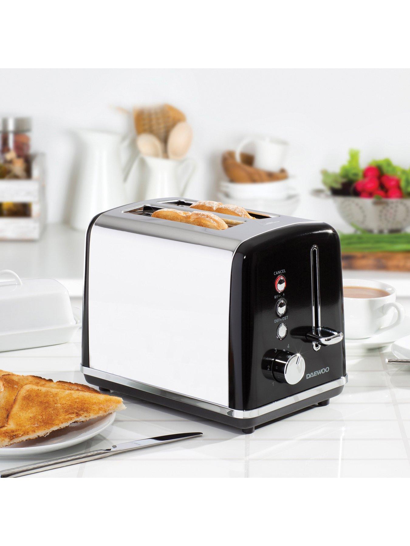  image of daewoo-kensington-jug-kettle-2-slice-toaster-amp-microwave-triple-pack-black