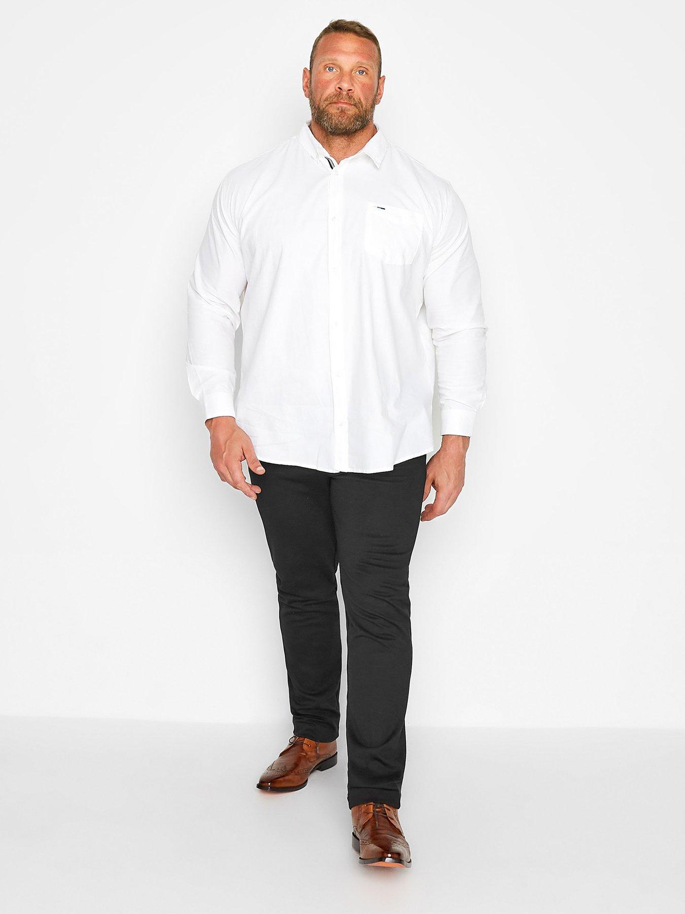  image of badrhino-formal-stretch-trousers-black