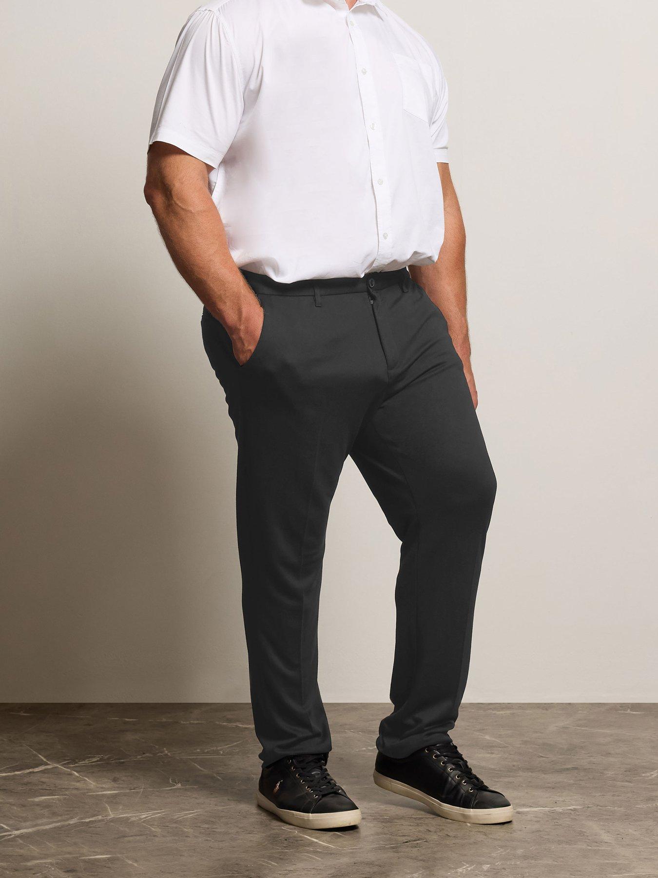 BadRhino Formal Stretch Trousers - Black