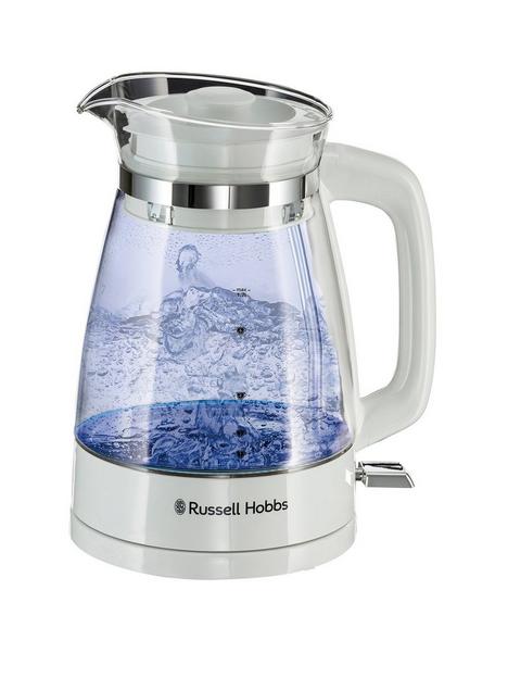 russell-hobbs-classic-glass-kettle-white