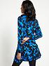  image of everyday-jersey-high-neck-tiered-dress-blue