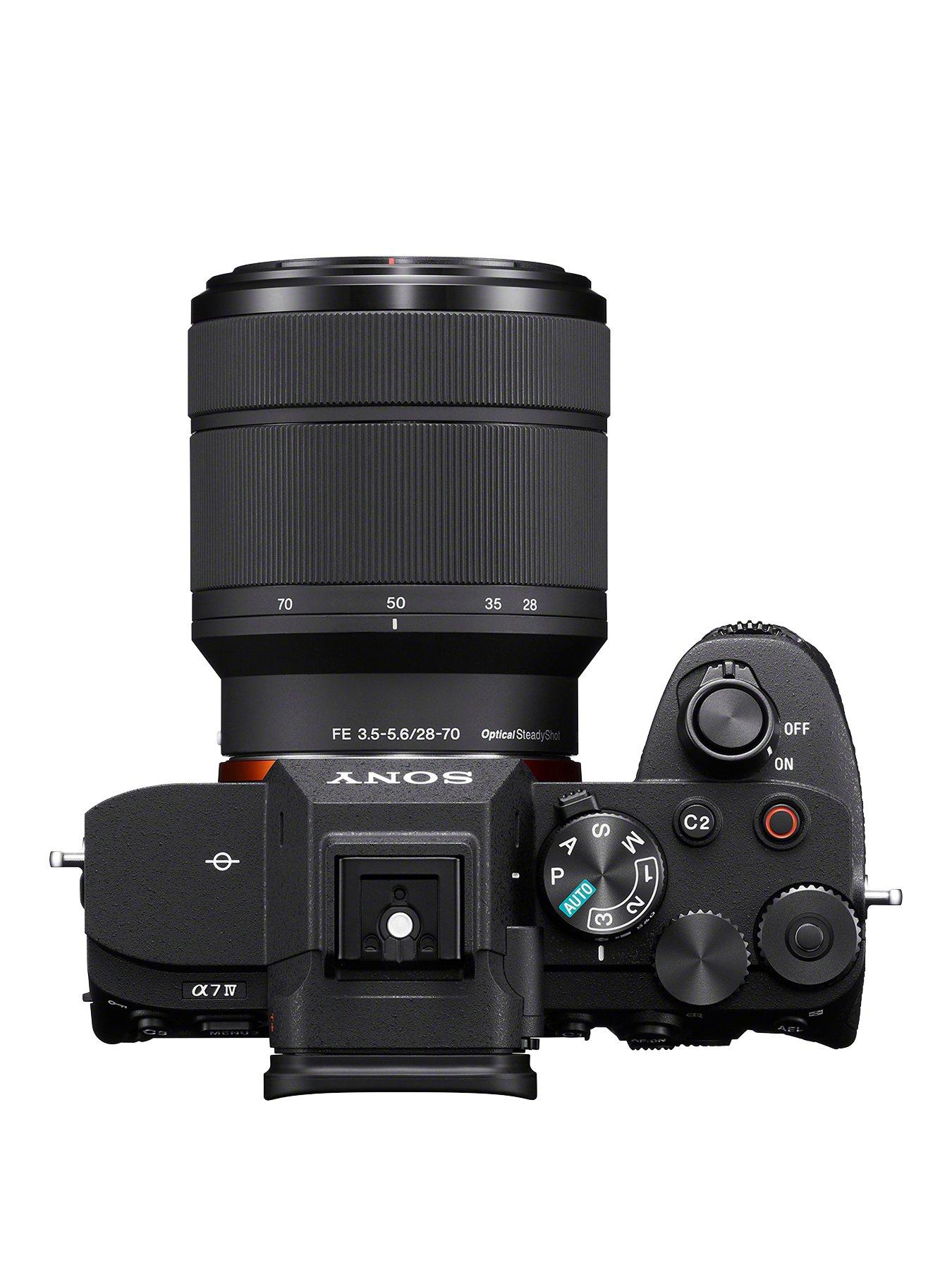 stillFront image of sony-ilce7m4kbcecnbspalpha-7-iv-full-frame-mirrorless-camera-with-sony-28-70-mm-f35-56-kit-lens-33mp-real-time-autofocus-10-fps-4k60p