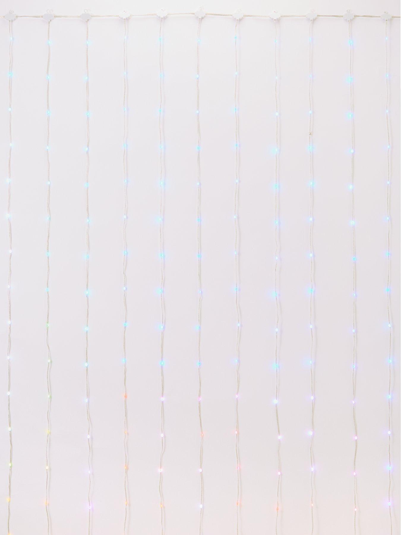  image of 400-led-digital-outdoor-curtain-light