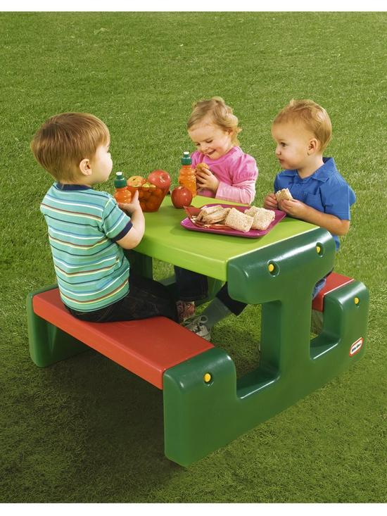 back image of little-tikes-junior-picnic-table