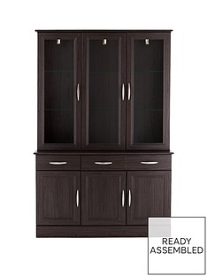 Consort Cabinets Home Garden Www Littlewoods Consort Kensington Ready Embled 3 Door Display Unit