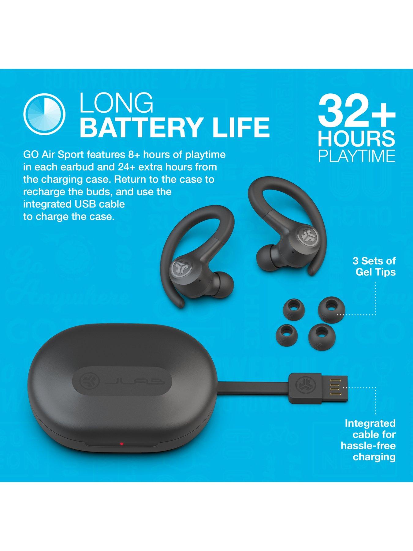 Image 4 of 8 of JLab GO Air Sport True Wireless Headphones