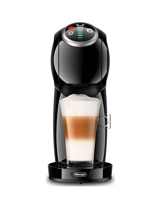 front image of nescafe-dolce-gusto-genio-s-plus-coffee-machine-black