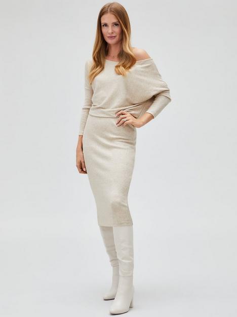 millie-mackintosh-x-very-off-the-shoulder-textured-midi-dress-oatmeal
