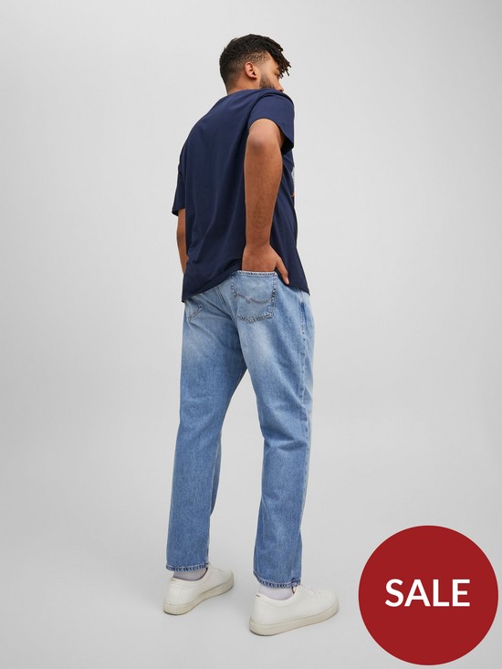 stillFront image of jack-jones-jack-amp-jones-big-amp-tall-mike-comfort-fit-jeans-light-blue