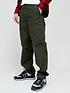  image of jack-jones-bill-straight-fit-cargo-trousers-green