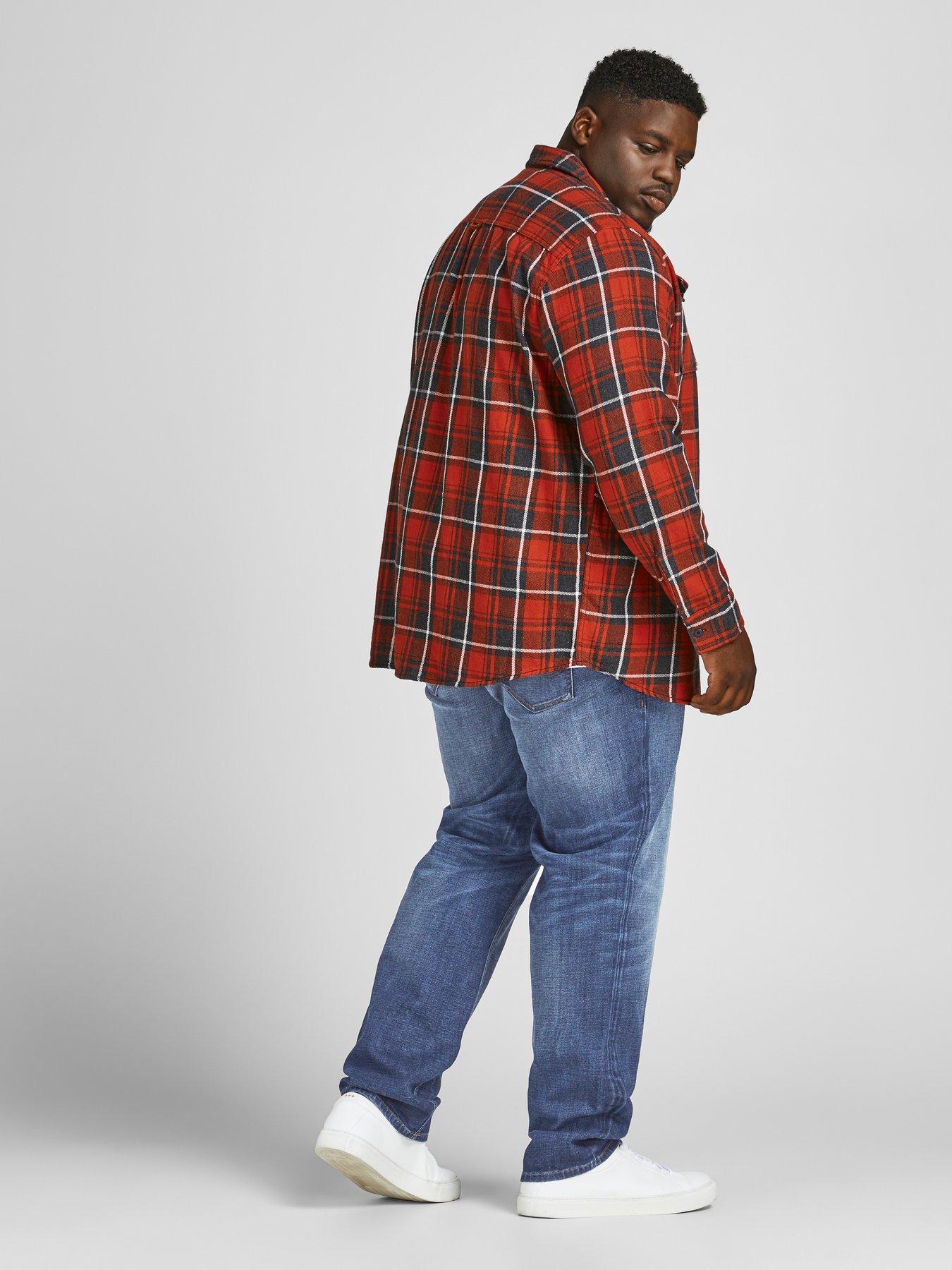 stillFront image of jack-jones-jack-amp-jones-big-amp-tall-glenn-slim-fit-jeans-mid-blue