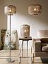  image of anis-crystal-fretwork-lantern-easy-fit-shade