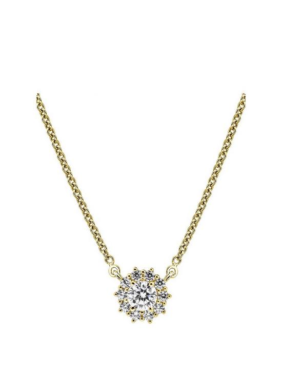 front image of created-brilliance-anya-9ctnbspgold-036ctnbspdiamond-cluster-necklace