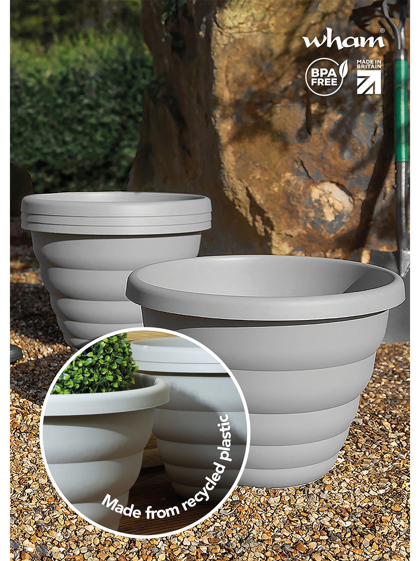  image of wham-set-of-4-h344-beehive-48cm-round-pot