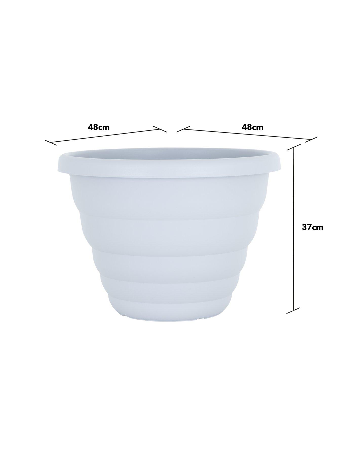  image of wham-set-of-4-h344-beehive-48cm-round-pot
