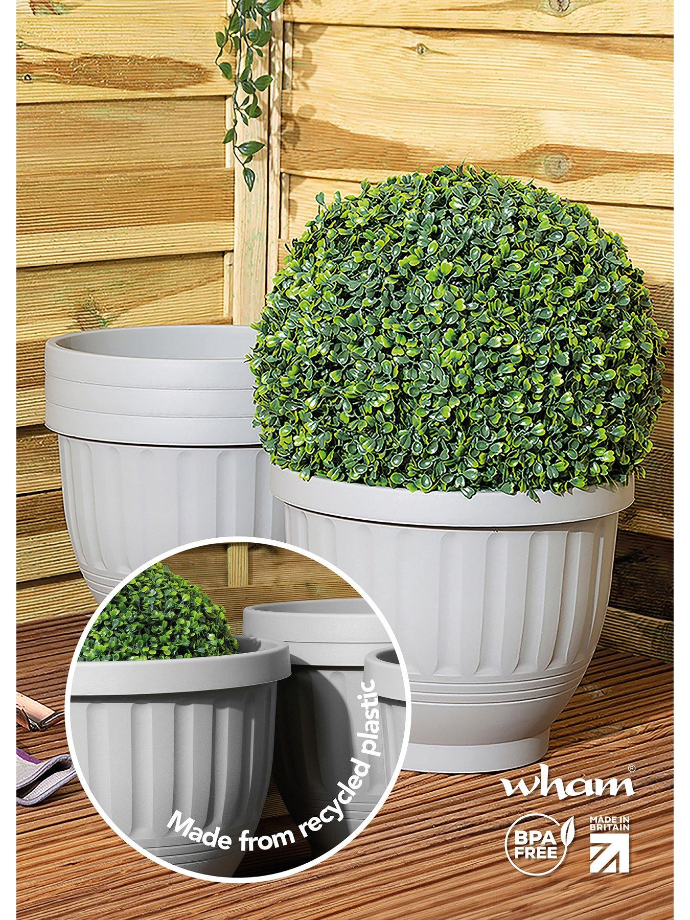 image of wham-set-of-4-h180-etruscan-305cm-round-planter