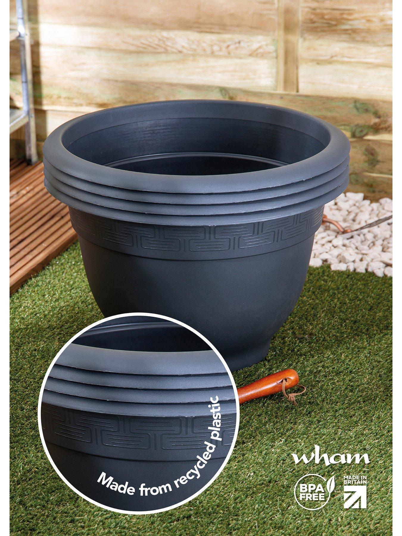  image of wham-set-of-4-48cm-round-bell-planter