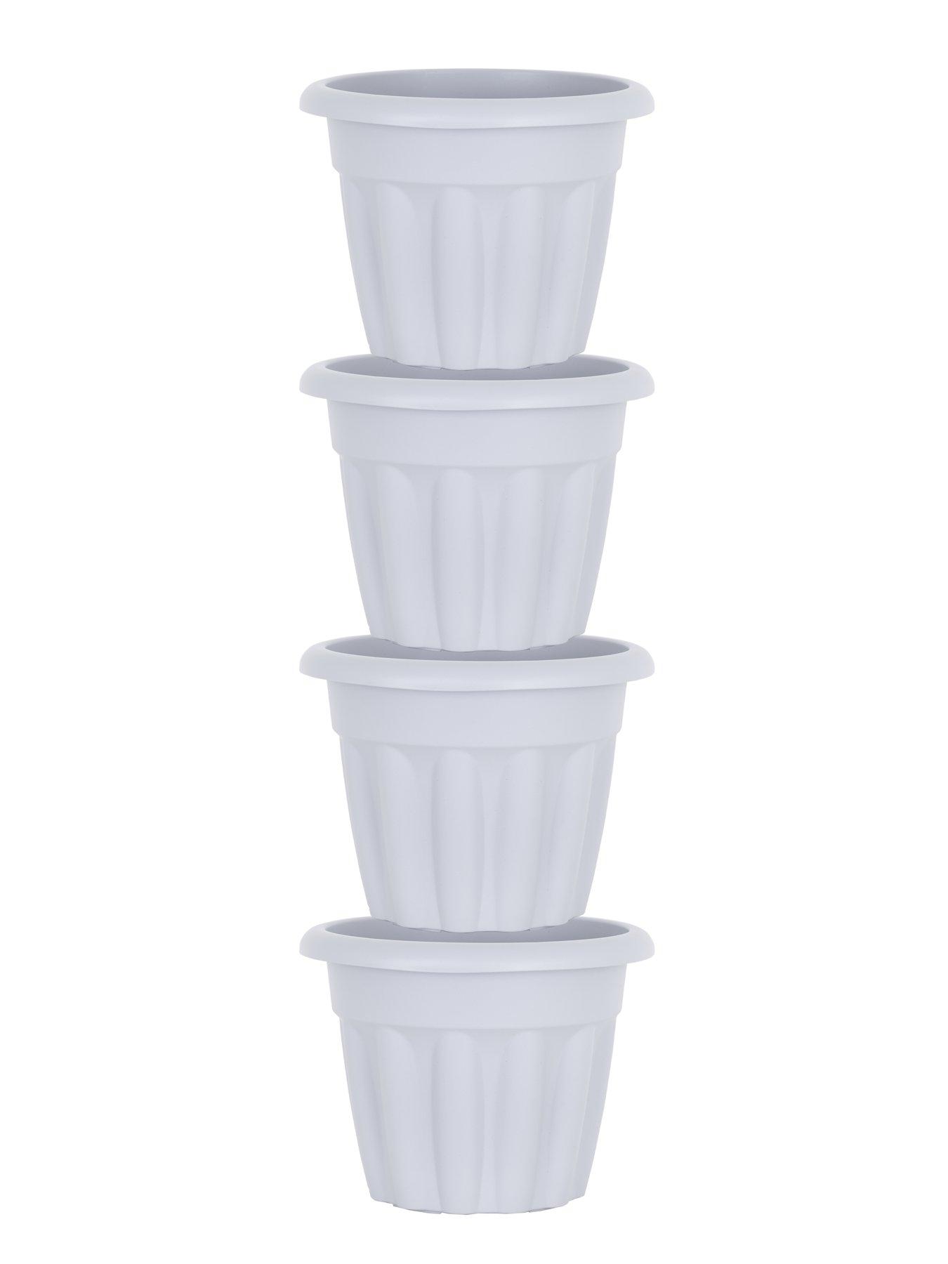 image of wham-set-of-4-vista-33cm-round-planter