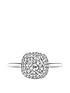  image of created-brilliance-helen-created-brilliance-9ct-white-gold-050ct-lab-grown-diamond-cluster-ring