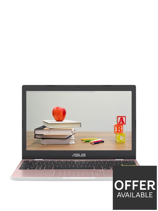 stillFront image of asus-e-series-laptop-116in-hd-intel-celeron-4gb-ram-64gb-ssdnbspwith-microsoft-365-personal-12-months-included