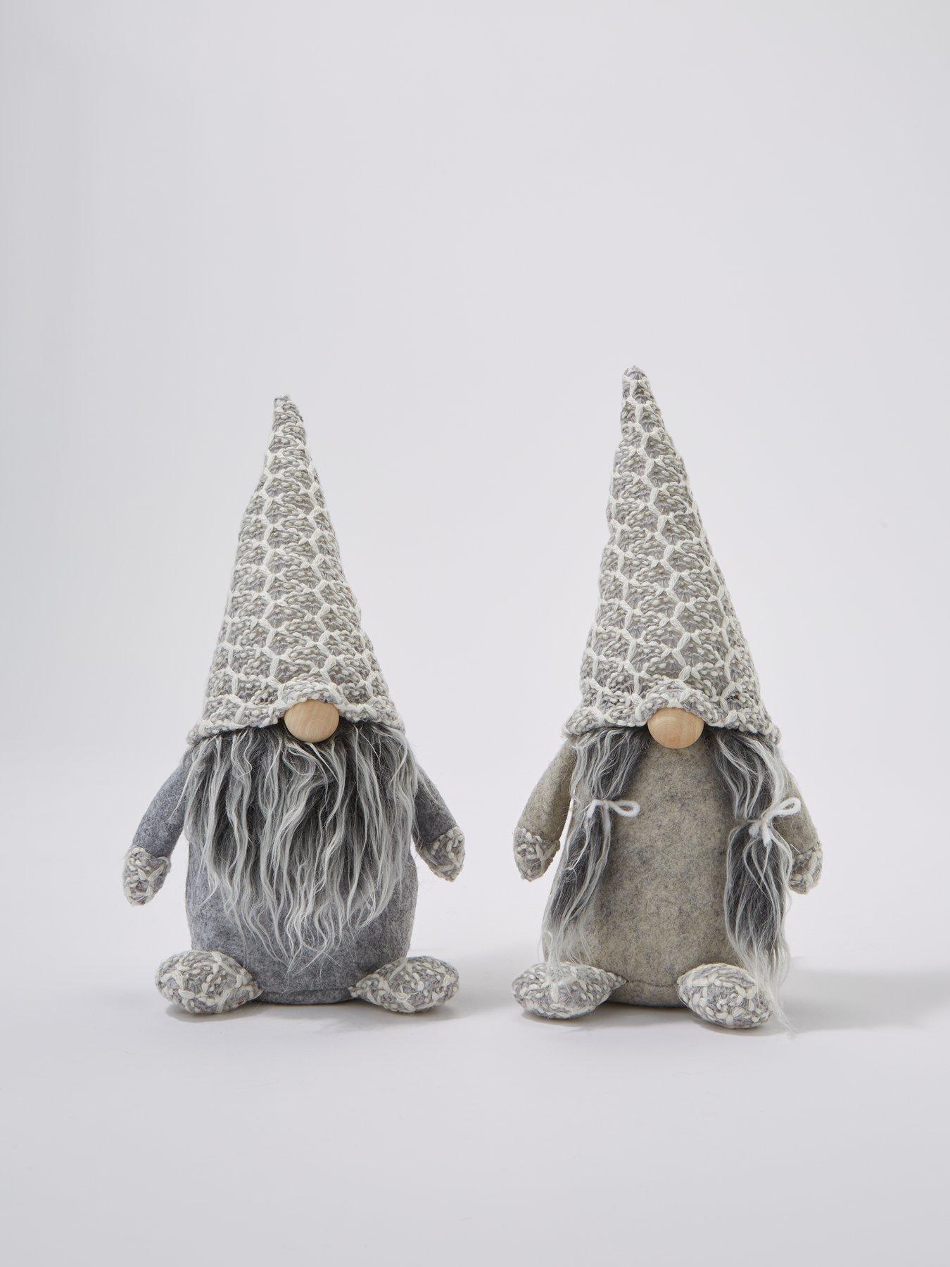 Image 2 of 5 of Very Home Set of&nbsp;2 Sitting Gonk Christmas Decorations