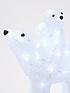  image of acrylic-light-upnbspmummy-and-baby-polar-bear-outdoor-christmas-decoration