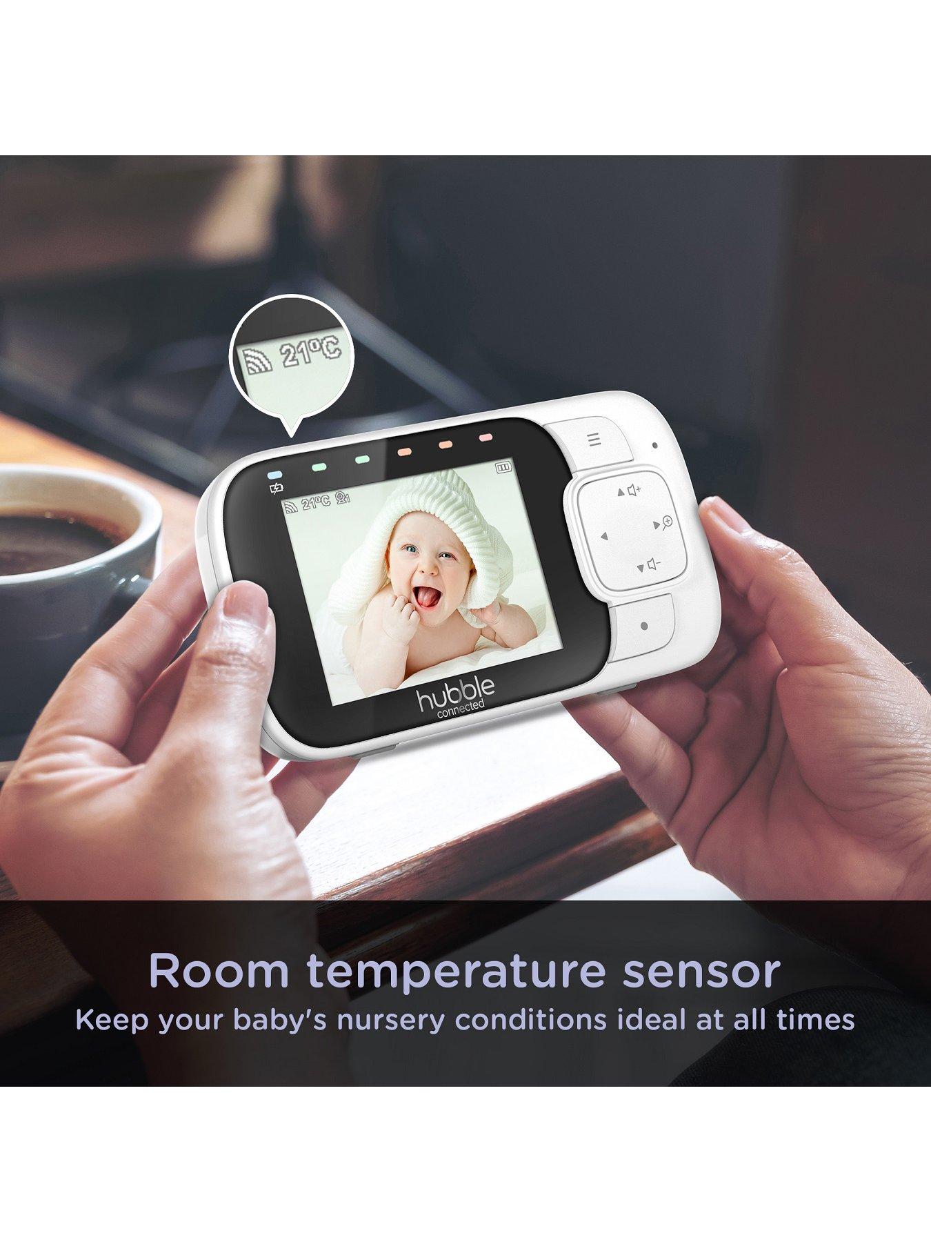  image of hubble-nursery-pal-essentials-smart-28rdquo-baby-monitor-with-fixed-camera