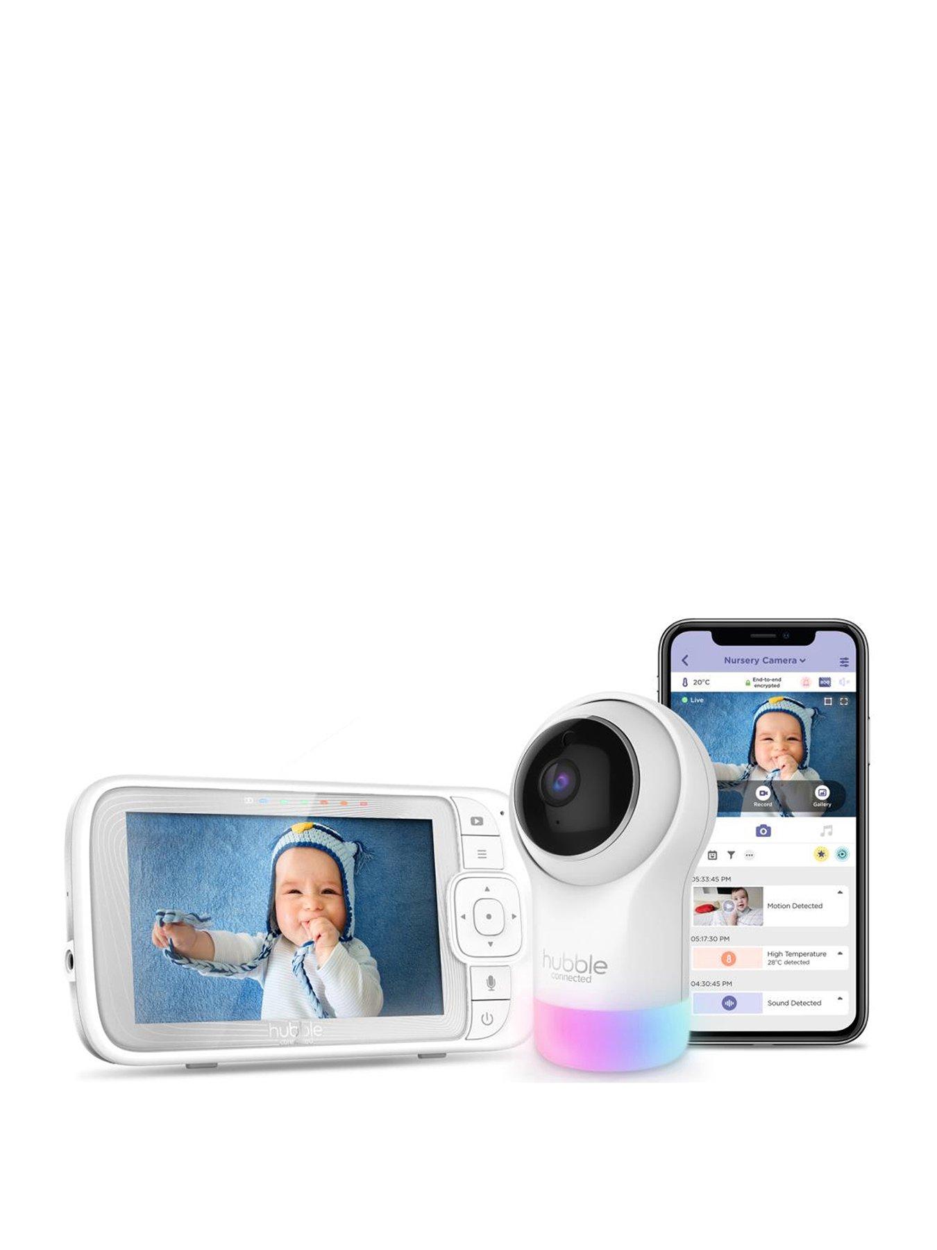 front image of hubble-nursery-pal-glow-5-connected-hd-baby-monitor-with-pan-tilt-amp-zoom-camera-with-night-light