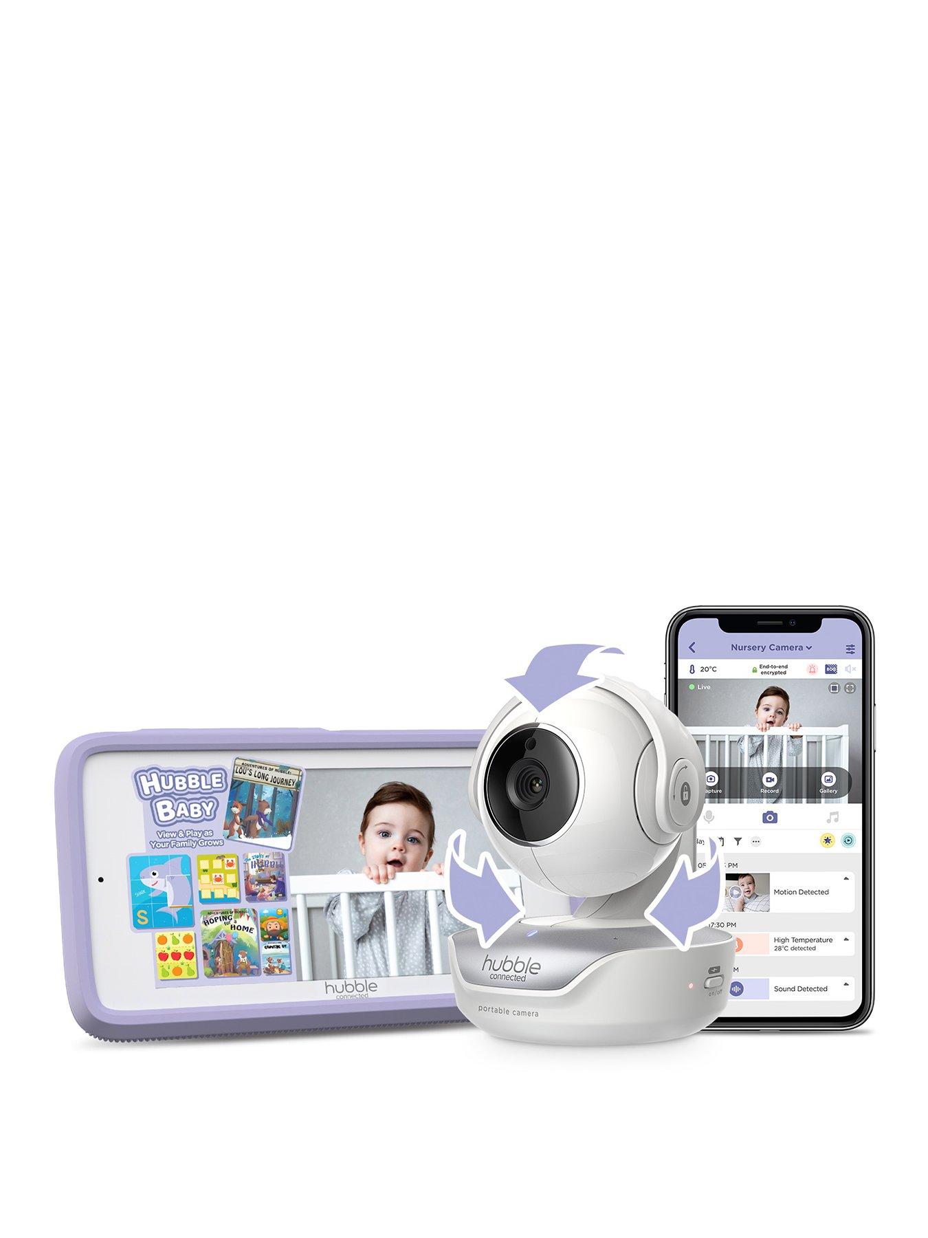undefined Nursery Pal Deluxe Connected 5'' Baby Monitor with PTZ Camera