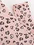  image of mini-v-by-very-girls-animal-print-soft-touch-snit-set-pink