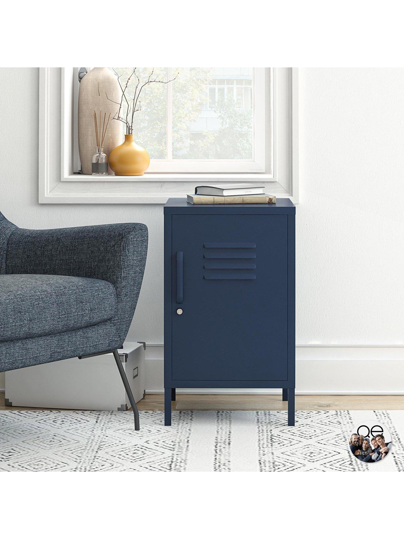  image of dorel-home-bradford-metal-locker-end-table
