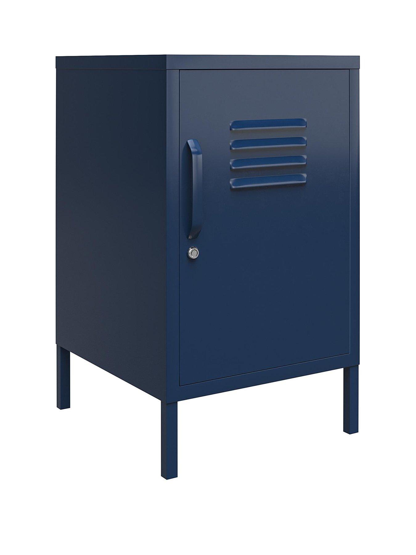  image of dorel-home-bradford-metal-locker-end-table
